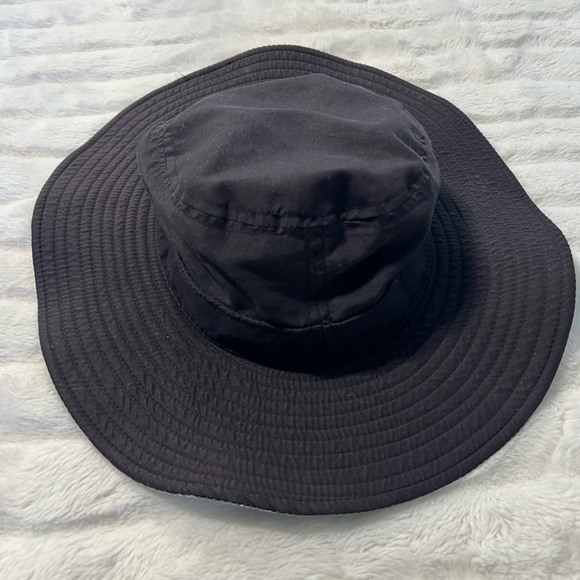 Athleta Accessories Athleta Womens Breeze Bucket Cap Ml Sun Hat Outdoor Wide Brim Black